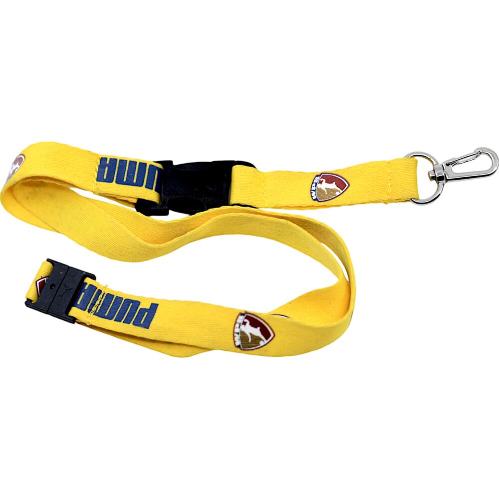 WPS Women's Professional Soccer Puma Yellow Detachable Lanyard